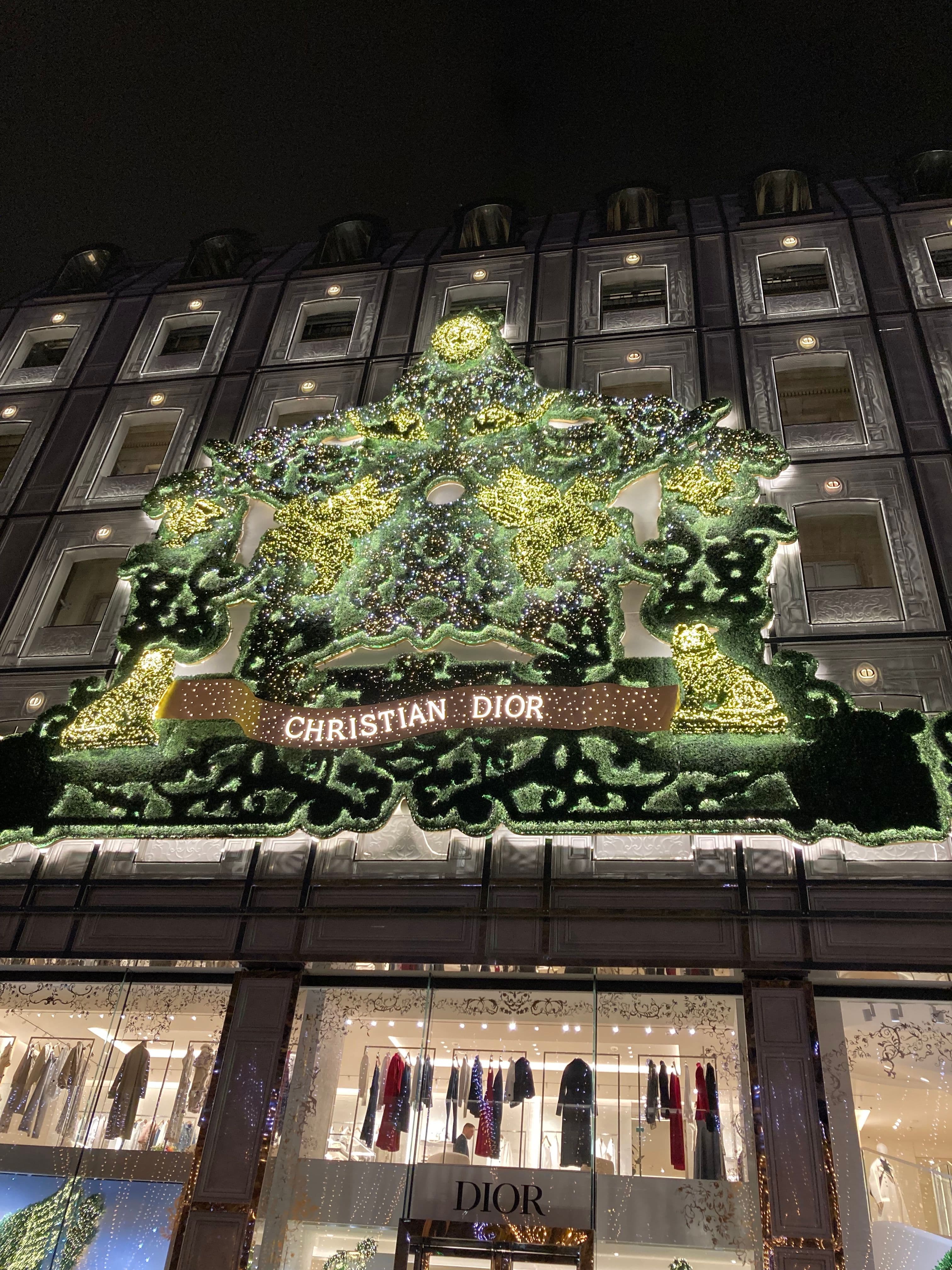 Champs Elysees Christmas Lights 2025